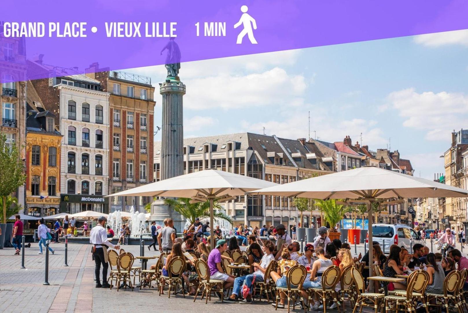 Superbe Appartement Sur La Grand Place, Avec Vue ! Lila Exterior foto